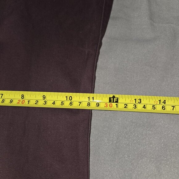 Dockers Burgundy Straight Fit - Picture 5 of 10